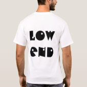 Laag einde t-shirt (Achterkant)