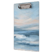 Laag getij - Abstract zeegezicht schilderij Klembord (Links)