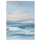 Laag getij - Abstract zeegezicht schilderij Klembord (Achterkant)