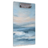 Laag getij - Abstract zeegezicht schilderij Klembord (Rechts)