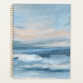 Laag getij - Abstract zeegezicht schilderij Planner (Voorkant)