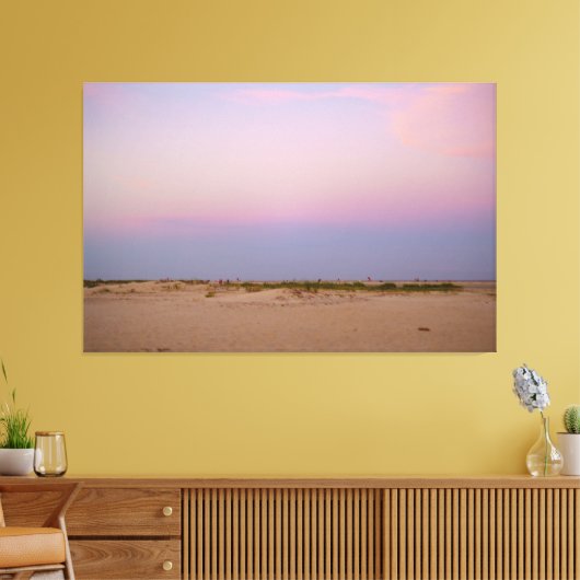 Laag getij - Canvas Fotografie Print (Insitu (Woonkamer))