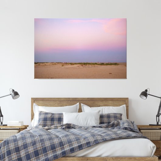 Laag getij - Canvas Fotografie Print (Insitu (Slaapkamer))