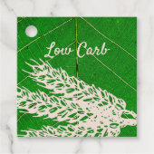 Laag karb bedankjes labels (Voorkant)