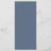 Laag Key Minamalistische Draaikolk Menu (Achterkant)