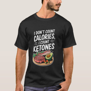 Laag Koolhydraat Keto Citaat Voor Ketogeen Dieet F T-shirt