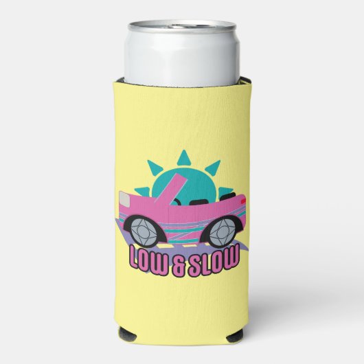 Laag & langzaam seltzer blikjeskoeler (Seltzer Voorkant)