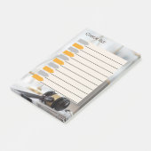 LAAG LIJST CONTROLEREN/RECHTER POST-IT® NOTES (Schuin)