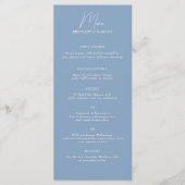 Laag Minamalist Menu (Voorkant)