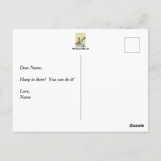 Laag natrium briefkaart (Achterkant)