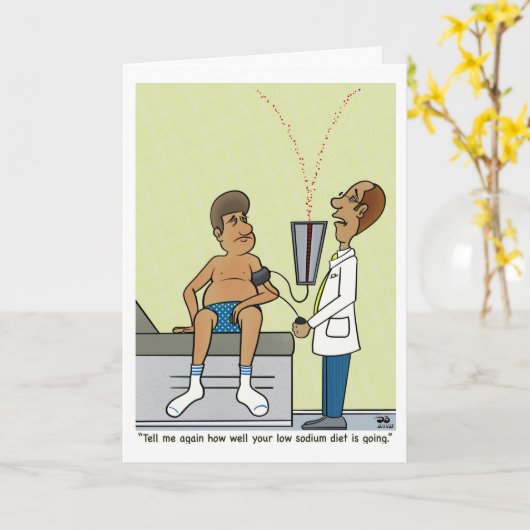 Laag natrium kaart (Gele Bloem)