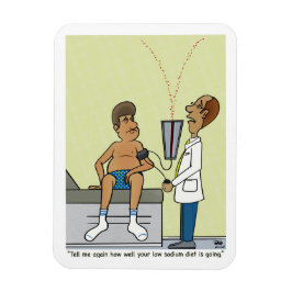 Laag natrium magneet