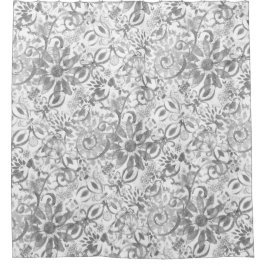 Laag op Abstracte Laag Douchegordijn