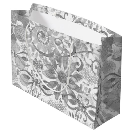 Laag op Abstracte Laag Groot Cadeauzakje (Achterkant Gekanteld)