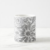 Laag op Abstracte Laag Magische Mok (Center)