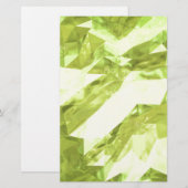Laag poly abstract briefpapier (Voorkant / Achterkant)