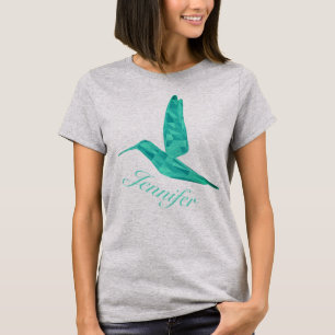 Laag Poly Kolibrie T-shirt