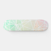 Laag Poly Ombre Persoonlijk Skateboard (Horizontaal)