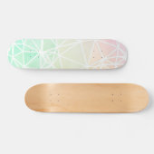 Laag Poly Ombre Persoonlijk Skateboard (Horizontaal)