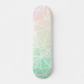 Laag Poly Ombre Persoonlijk Skateboard (Voorkant)