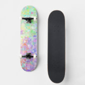 Laag Poly Regenboog Persoonlijk Skateboard (Voorkant)
