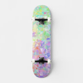 Laag Poly Regenboog Persoonlijk Skateboard (Voorkant)