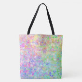 Laag Poly Regenboog Tote Bag (Voorkant)