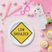 Laag Schouder Weg Bord (Feest)