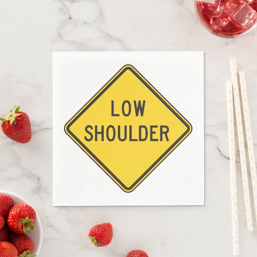 Laag Schouder Wegbord Servet