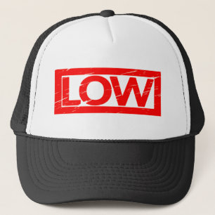 Laag stempel trucker pet