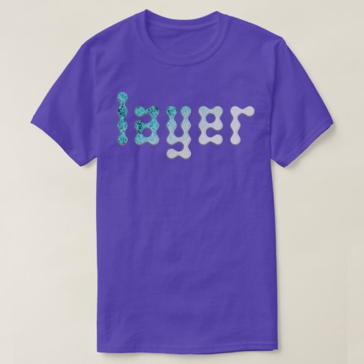 laag t-shirt (Design voorkant)
