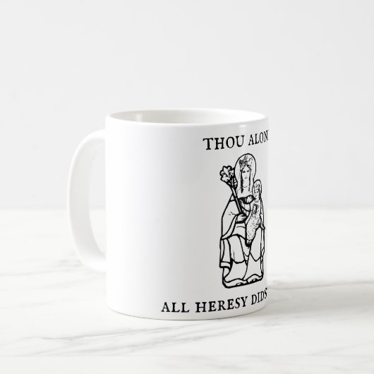 laag uitroeiingsmiddel koffiemok (Voorkant links)