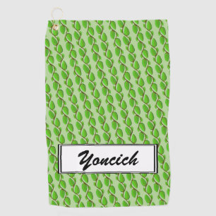 Laag van Bladeren door Kenneth Yoncich Golfhanddoek
