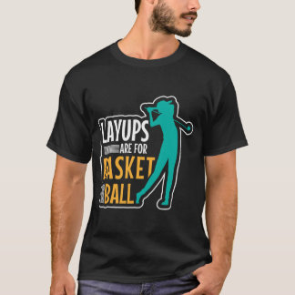laag voor basketbalgolf t-shirt
