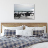 Laag water Topanga Beach Canvas Afdruk (Insitu (Slaapkamer))