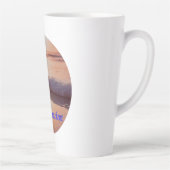 Laag zon marine schoonheid latte mok (Rechts)
