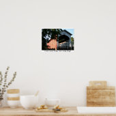 Laagbedekte brug, Oregon Poster (Keuken)