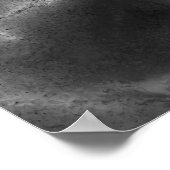 Laagblauwe Patterns oppervlak that looks naturalab Poster (Hoek)