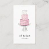 LaagCake | Verticaal Visitekaartje (Voorkant)