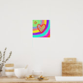 Laagged Love Poster (Keuken)