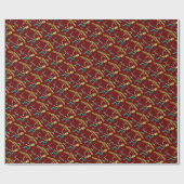 Laaghangend Fruit Cadeaupapier (Vlak)