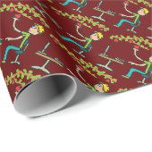 Laaghangend Fruit Cadeaupapier (Rol Hoek)
