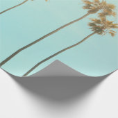 Laaghoekfotografie kokokosboom cadeaupapier (Hoek)