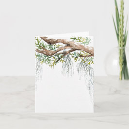 Laagland aquarel uitnodiging