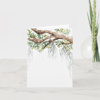 Laagland aquarel uitnodiging