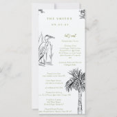 Laagland zuidelijk geïllustreerd menu (Voorkant)