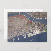 laagmahattan briefkaart (Voorkant / Achterkant)