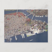 laagmahattan briefkaart (Voorkant)