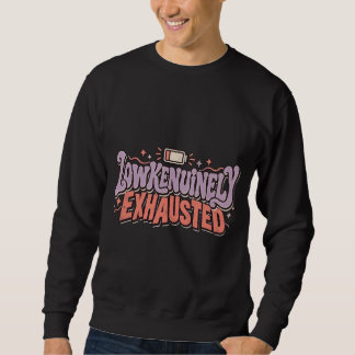 Laagspannend Uitgeput Retro T-shirt
