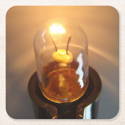 Laagspanningslamp Kartonnen Onderzetters (Voorkant)